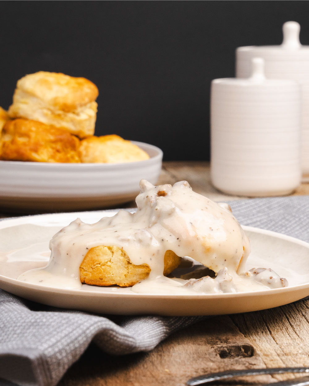 Protein Biscuits & Gravy