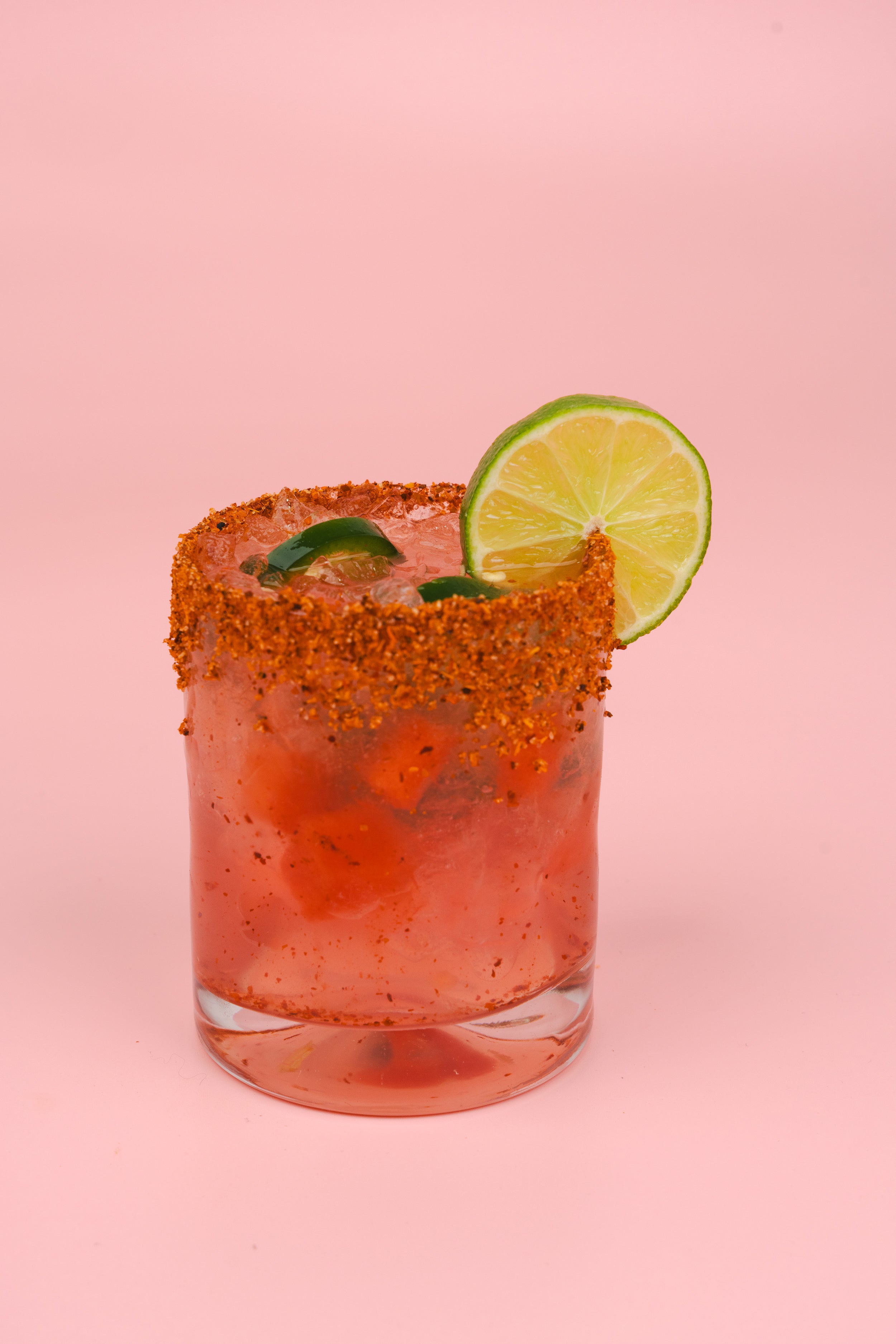 Spicy Virgin Watermelon Margarita (With Collagen)