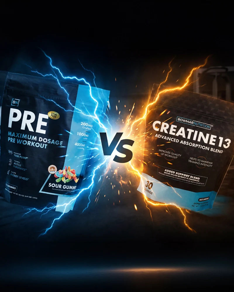 Creatine vs. Pre-Workout: Which Should You Take?