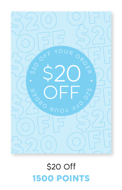 $20 off rewards