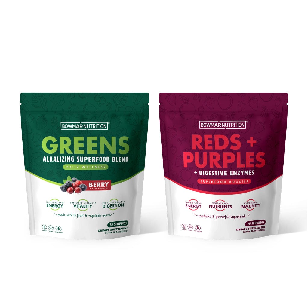 reds, purples, and greens bundle