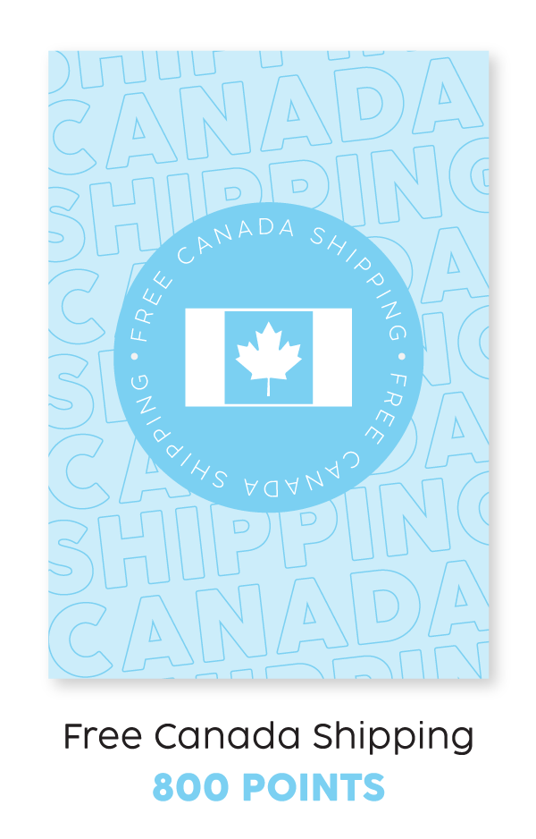 free canada shipping reward