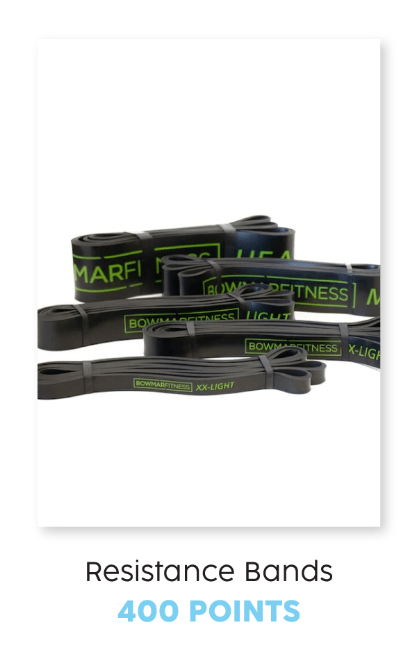 resistance bands rewards