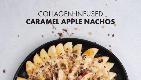 Collagen-Infused Caramel Apple Nachos