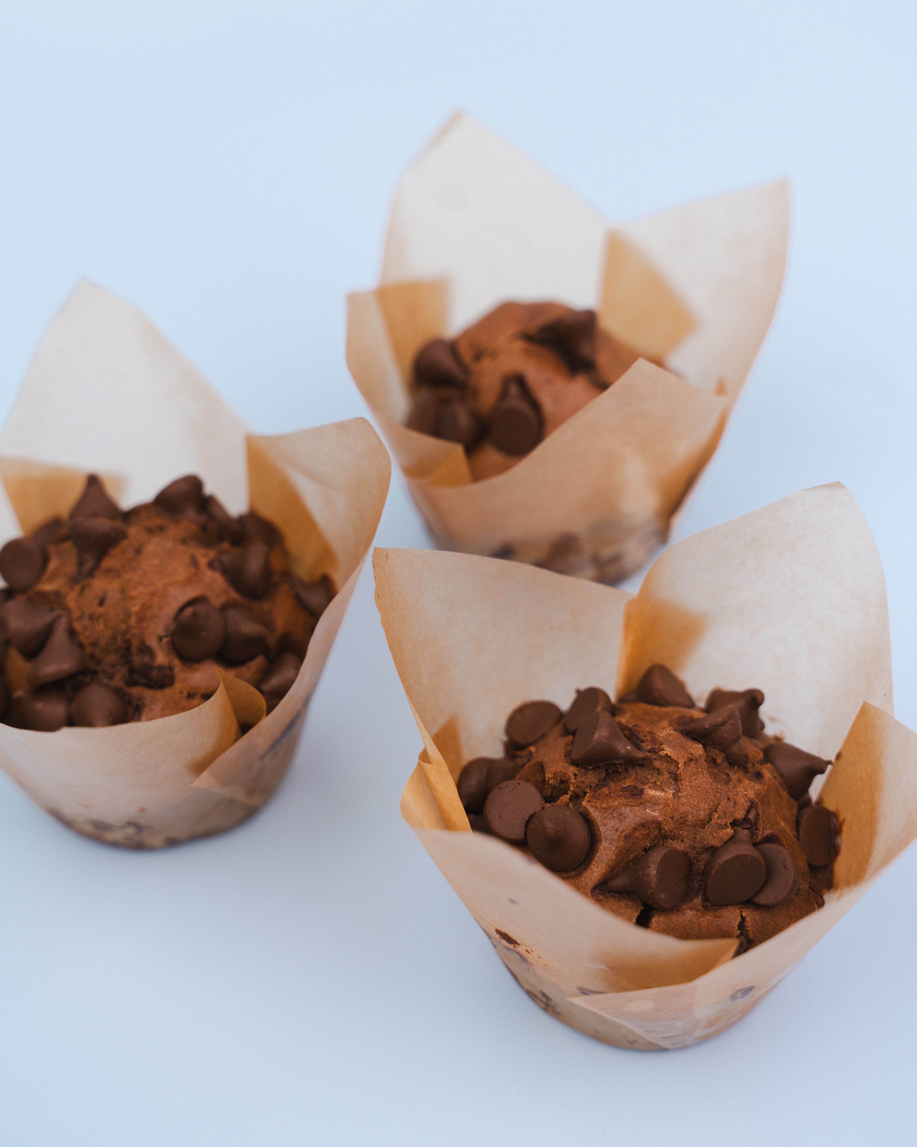 Double Fudge Banana Muffins