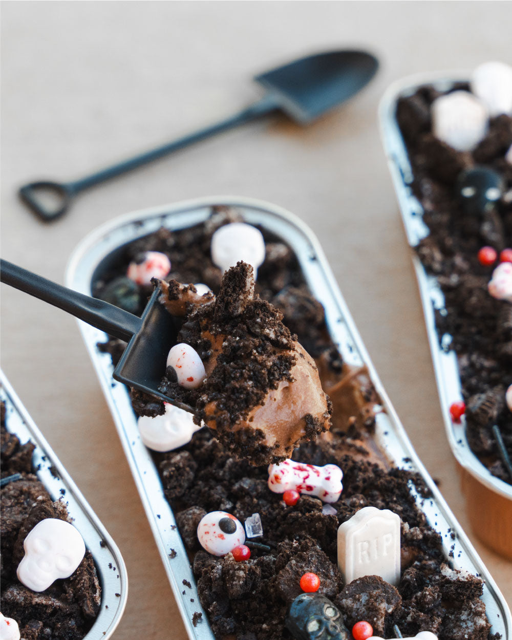 Graveyard Protein Dirt Cups