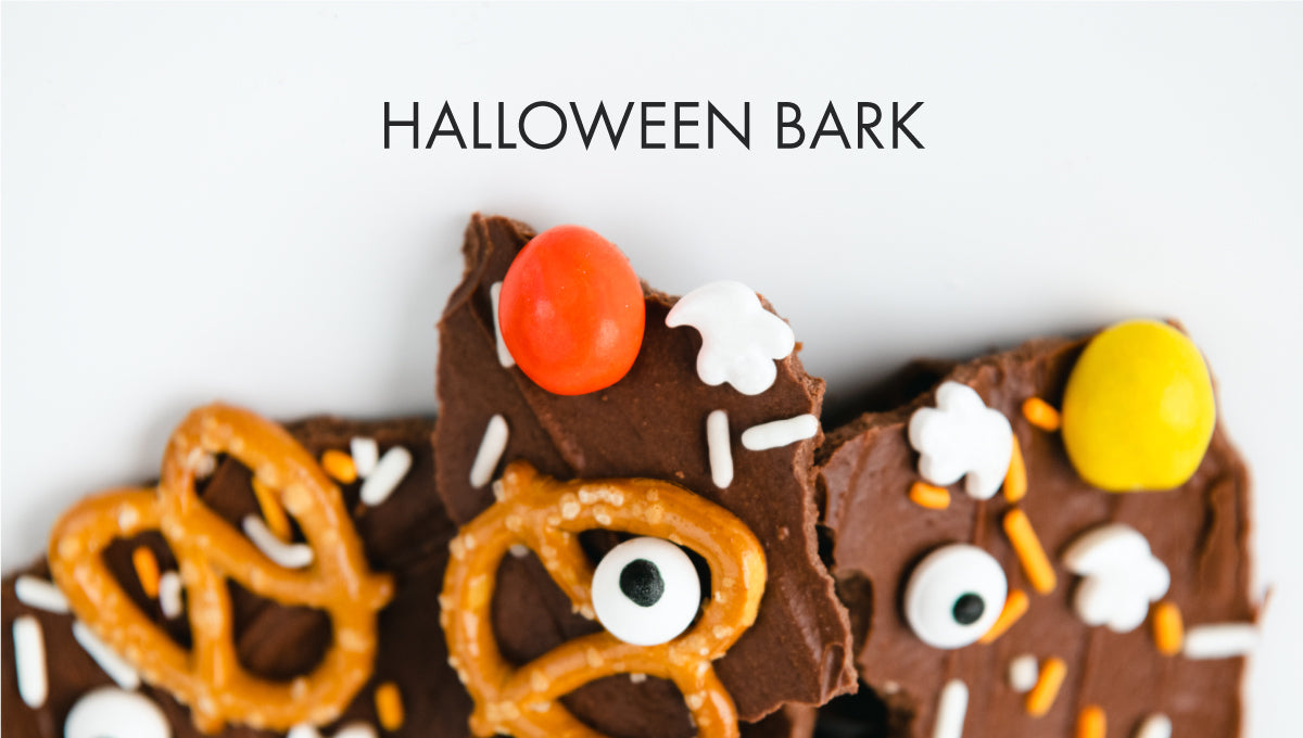 Going Googly for Halloween Bark