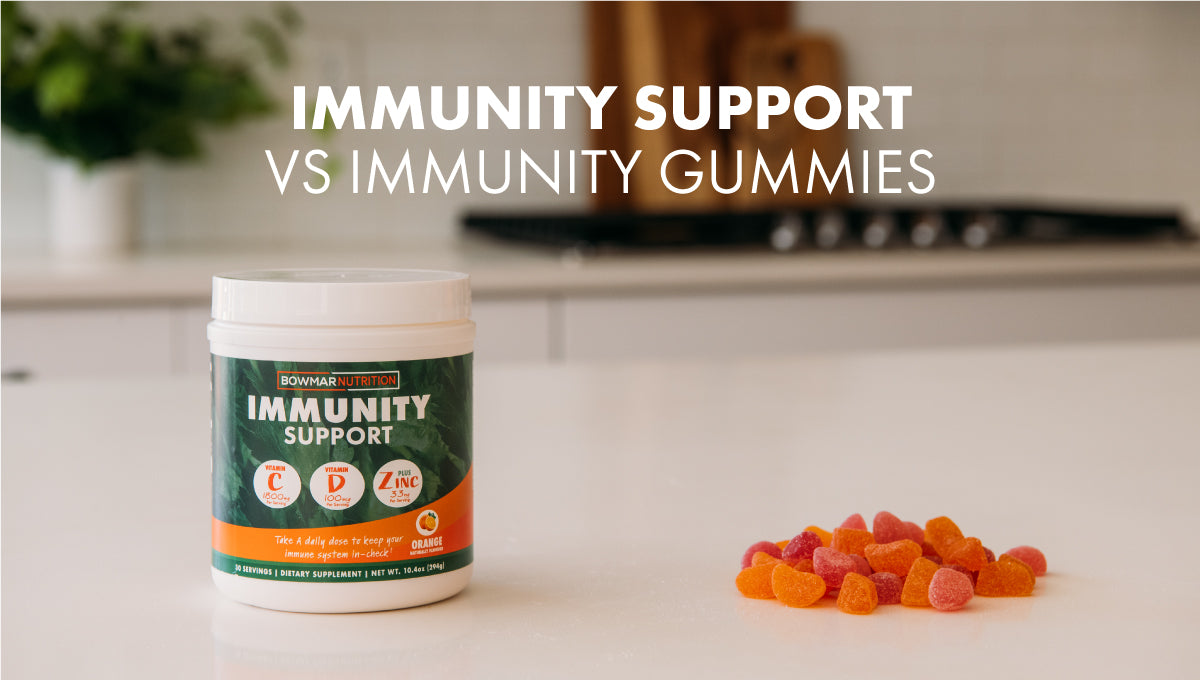 Immunity Support vs Immunity Gummies