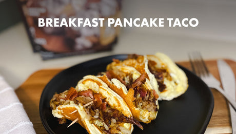Breakfast Pancake Tacos: