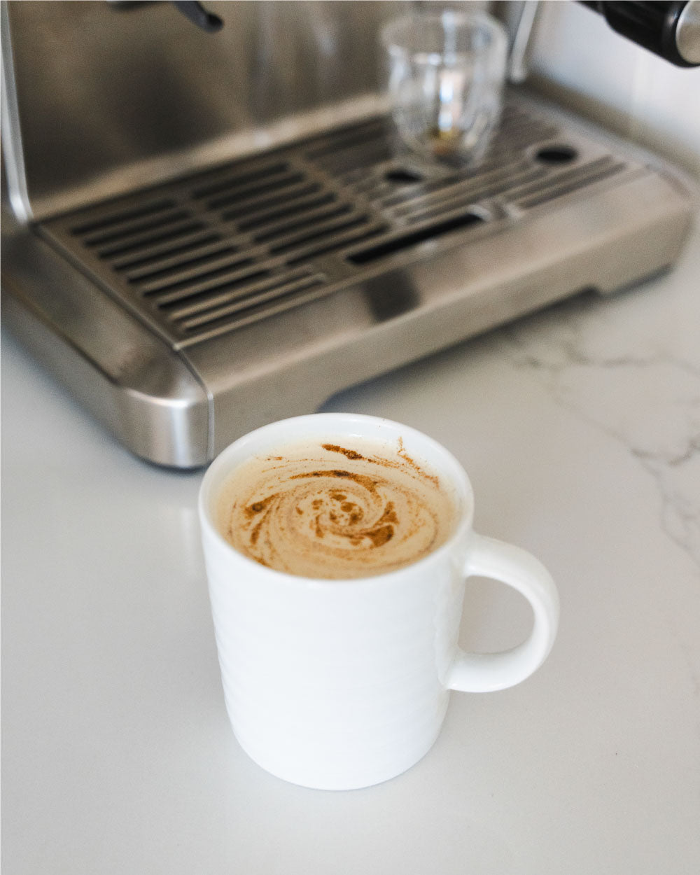 At-Home Pumpkin Spice Espresso Latte