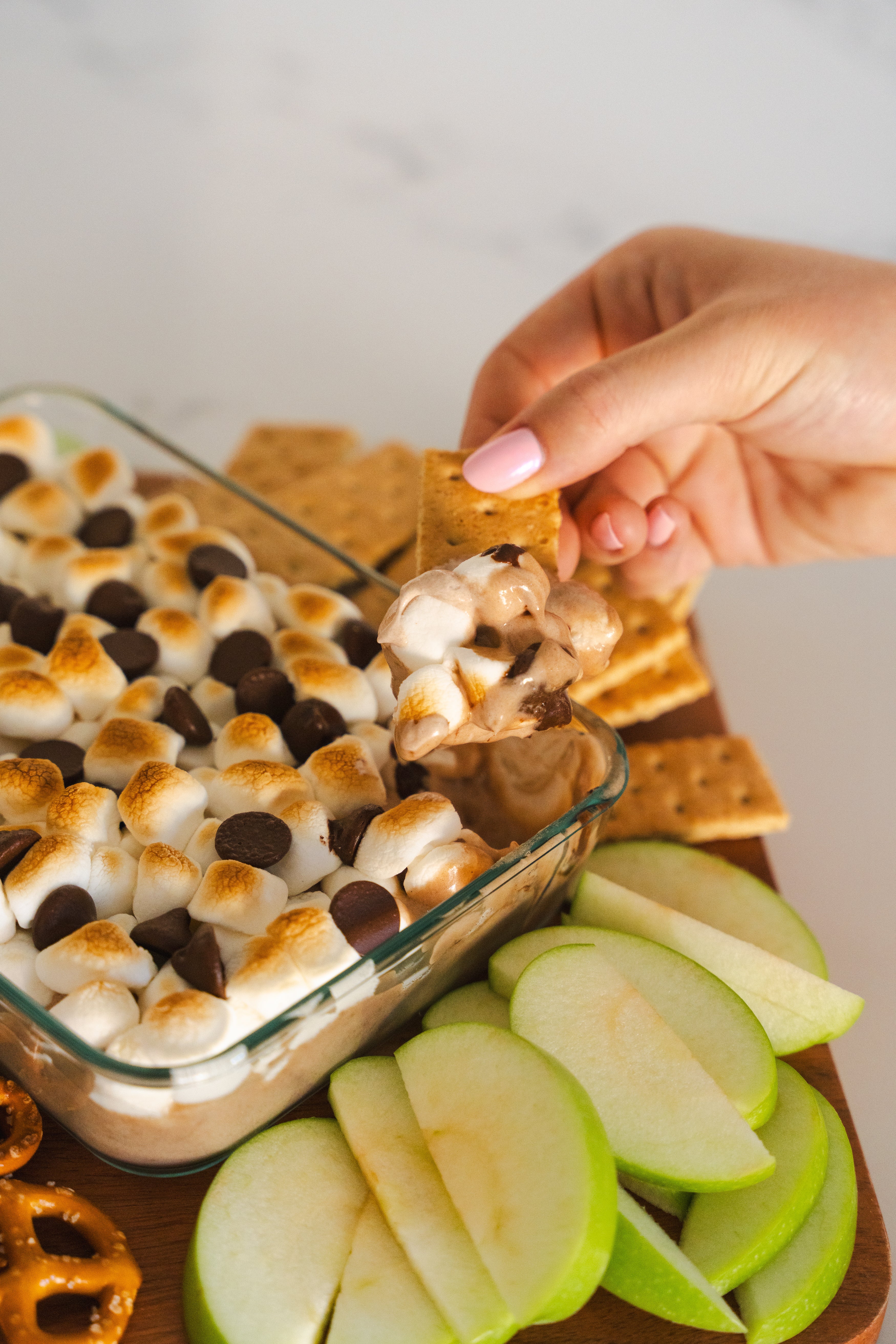 Touchdown S'mores Protein Dip