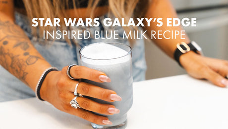 Star Wars Galaxy's Edge Inspired Blue Milk Recipe
