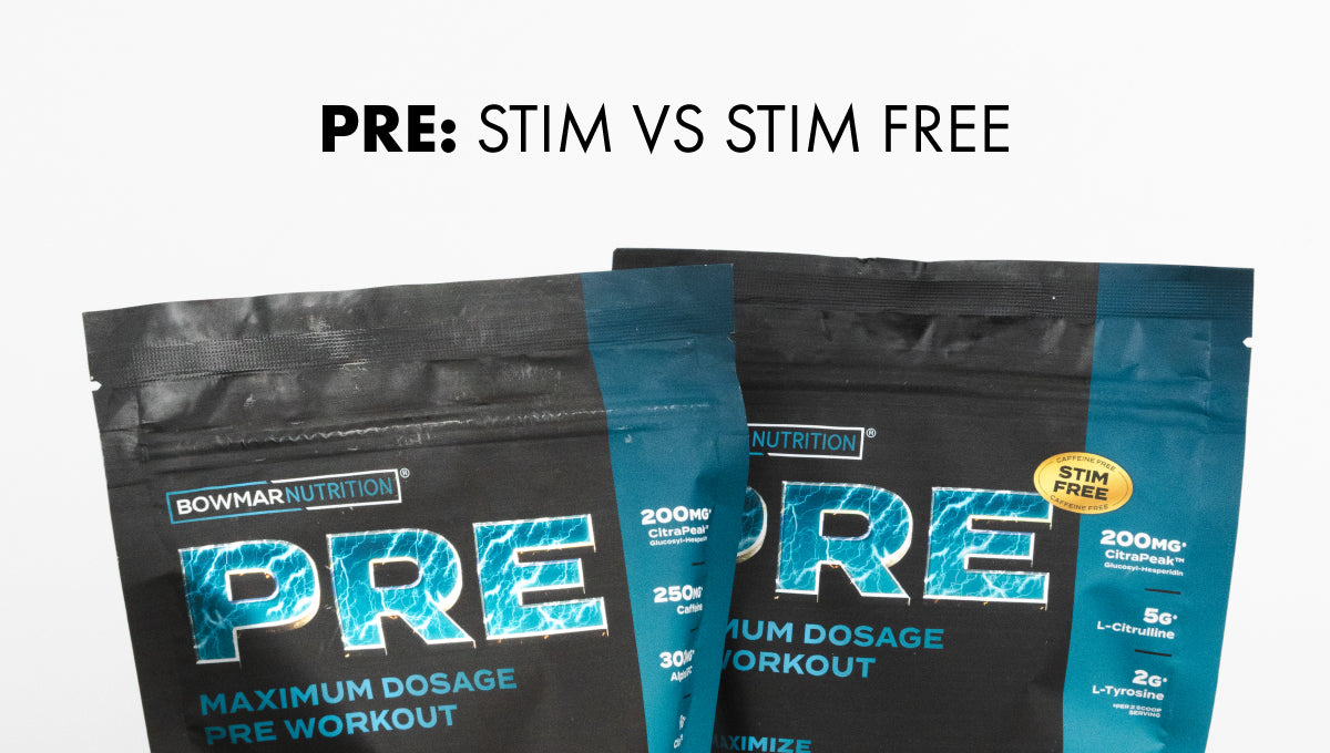 PRE: Stim vs Stim-Free