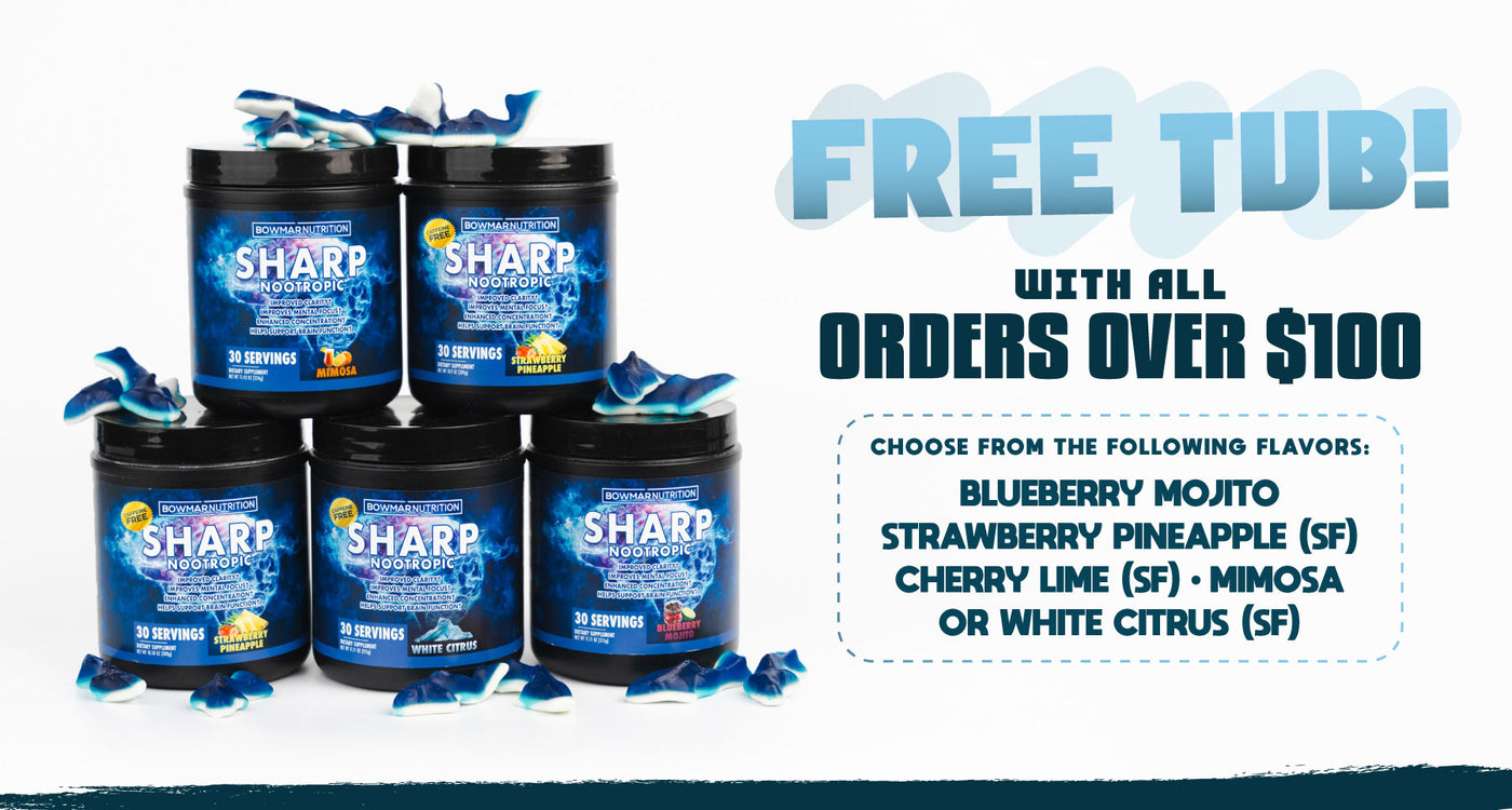 sharp nootropics free tub deal