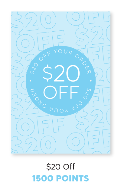 $20 off rewards