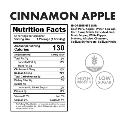 cinnamon apple nutritional facts