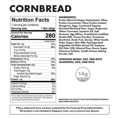 Cornbread - Nutritional Facts