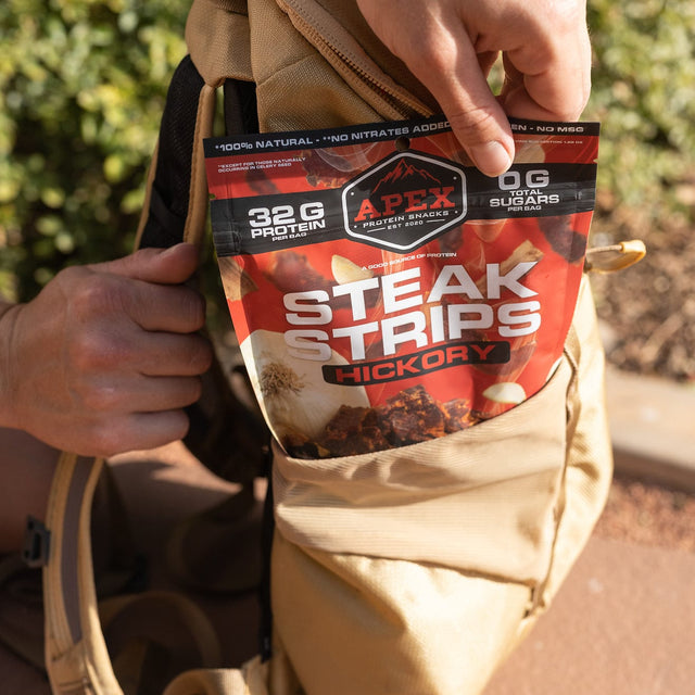 Steak Strips - Apex Protein Snacks | Bowmar Nutrition