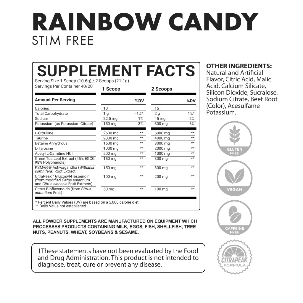 PRE - Rainbow Candy | Stim Free
