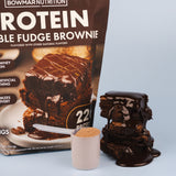 protein fudge brownie