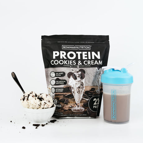 PROTEIN COOKIES AND CREAM