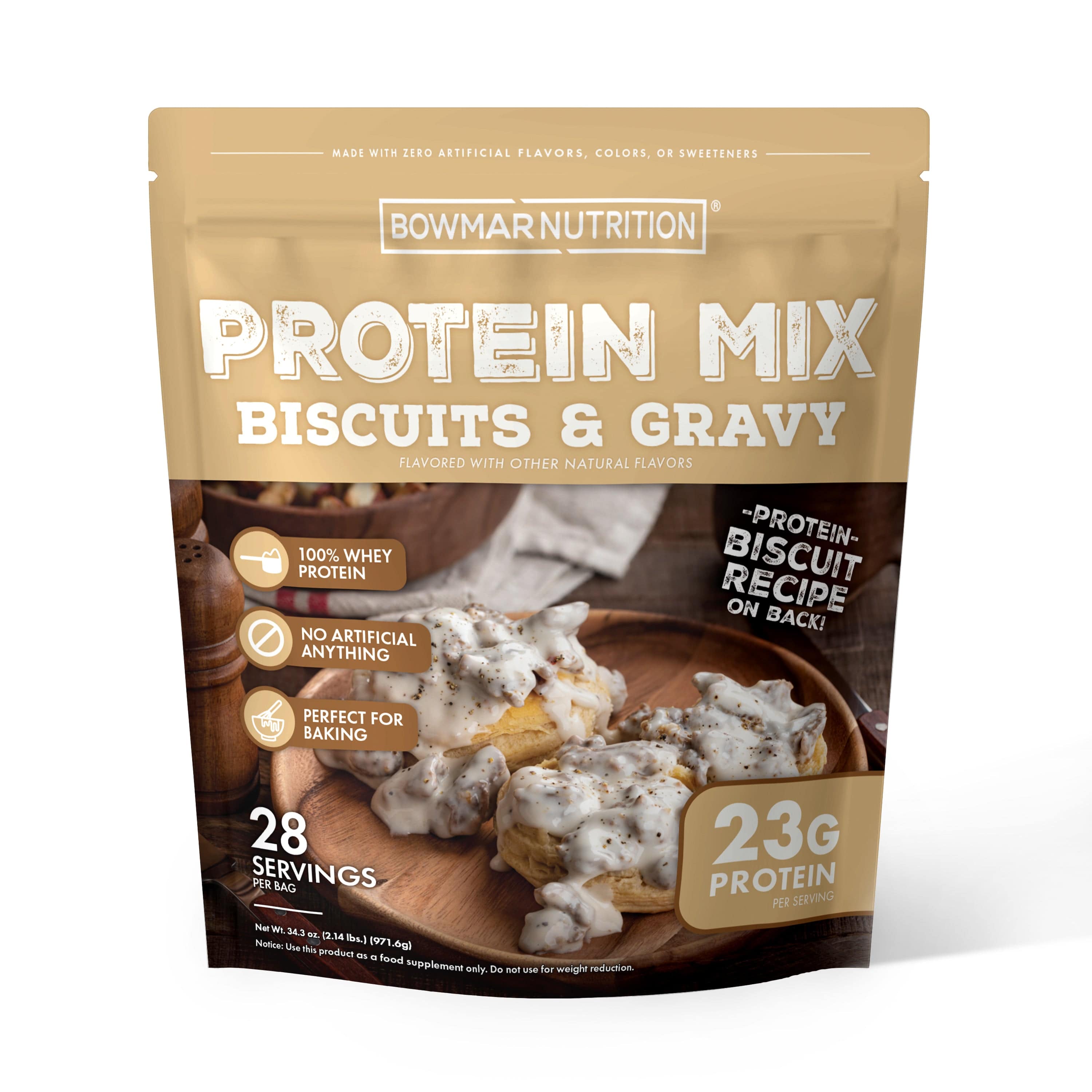 Protein Biscuits and Gravy