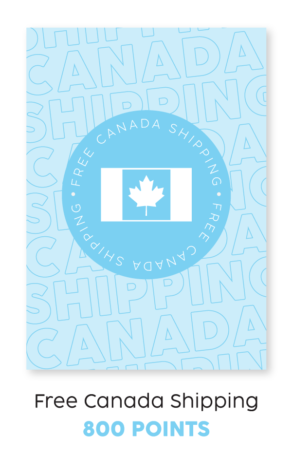 free canada shipping reward