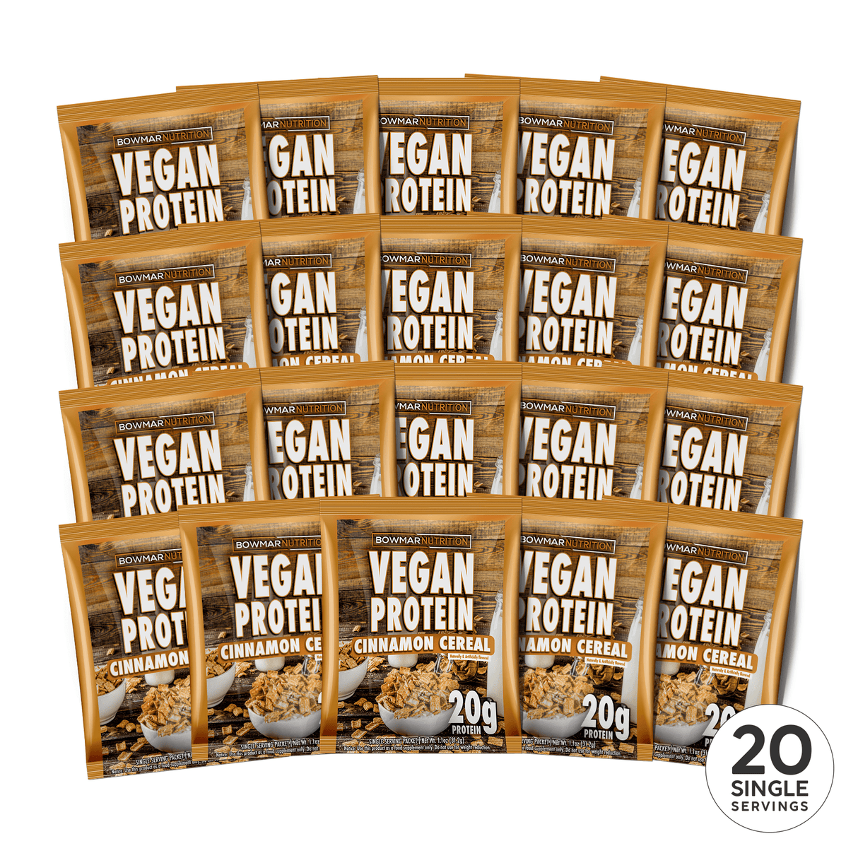 cinnamon cereal protein - 20 sample pack