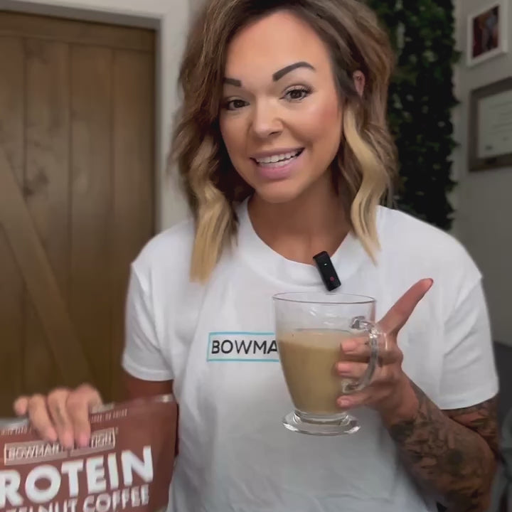 Whey Protein Hazelnut Coffee Bowmar Nutrition