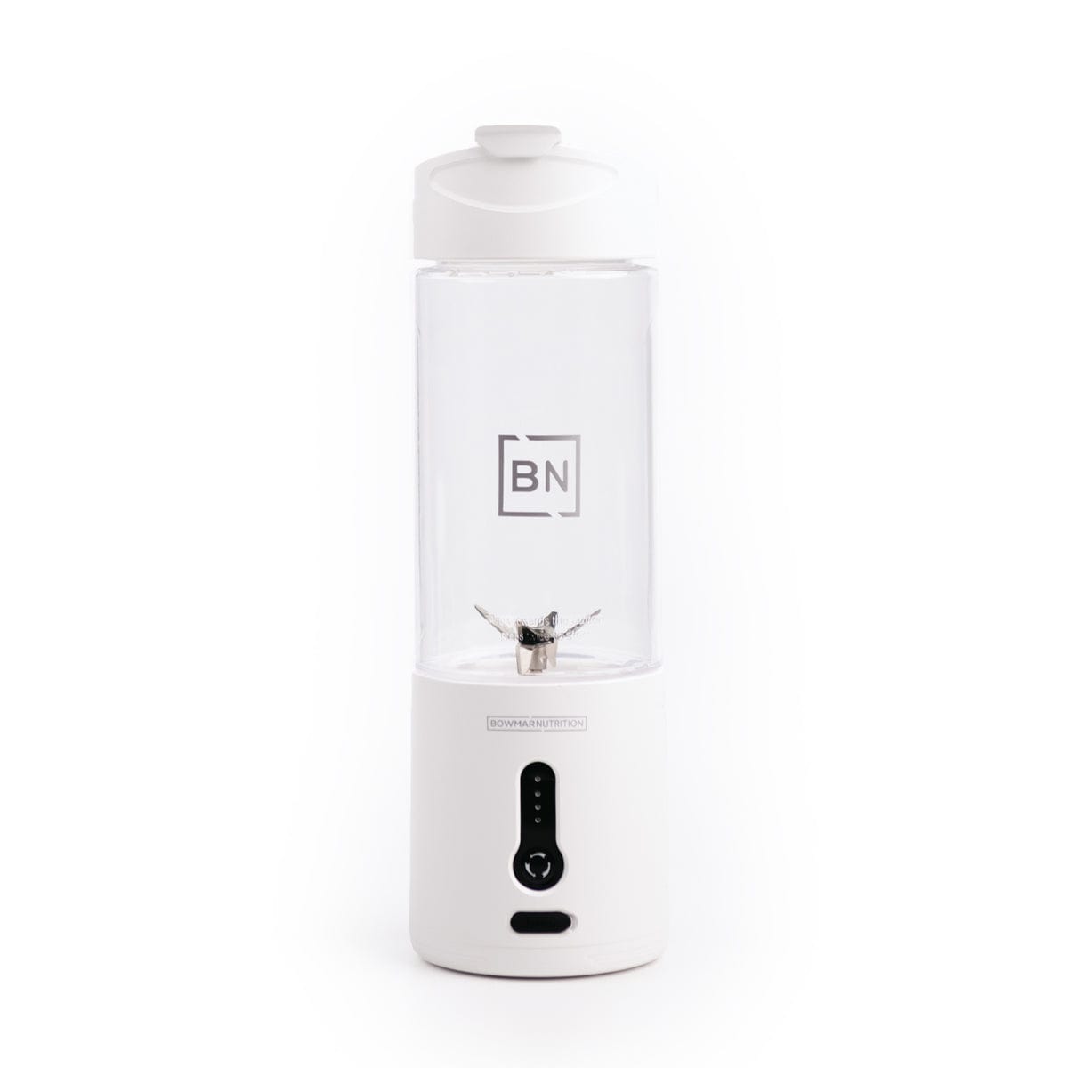 white portable blender