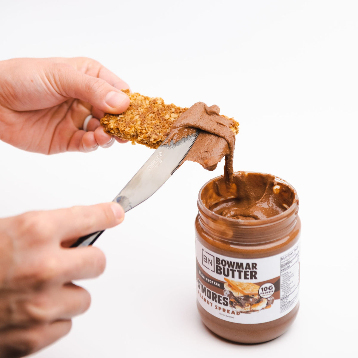 High Protein Nut Spread Smores