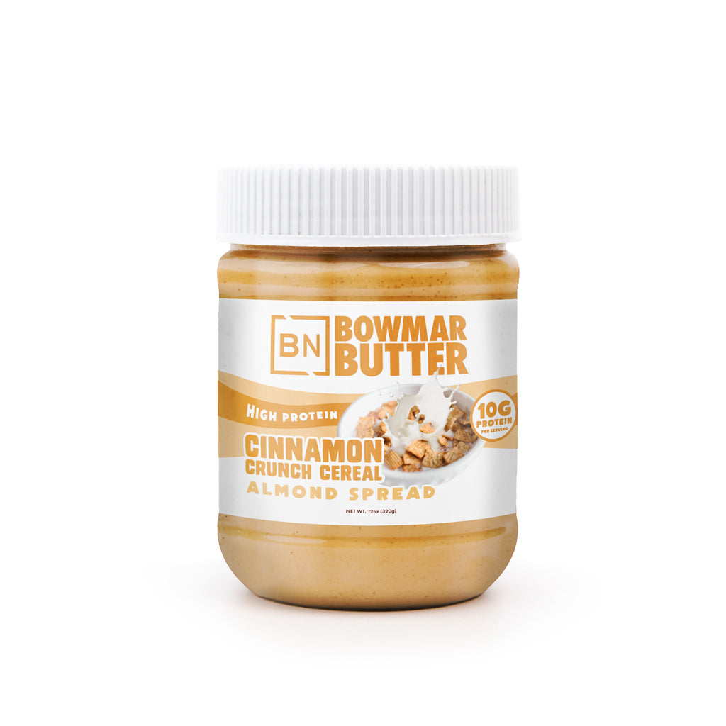 High Protein Nut Butter Cinnamon Crunch Cereal
