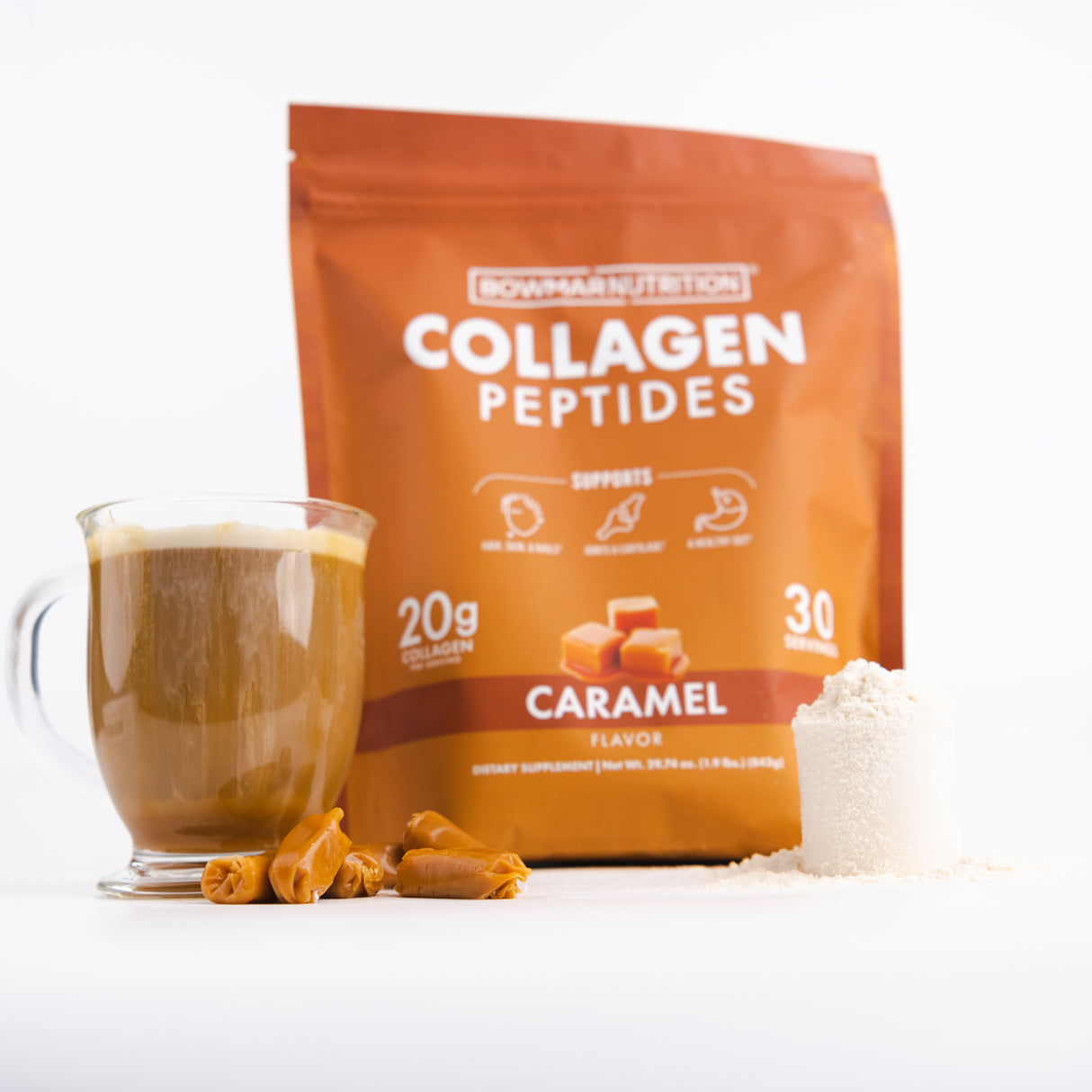 Flavored Collagen Caramel Bag