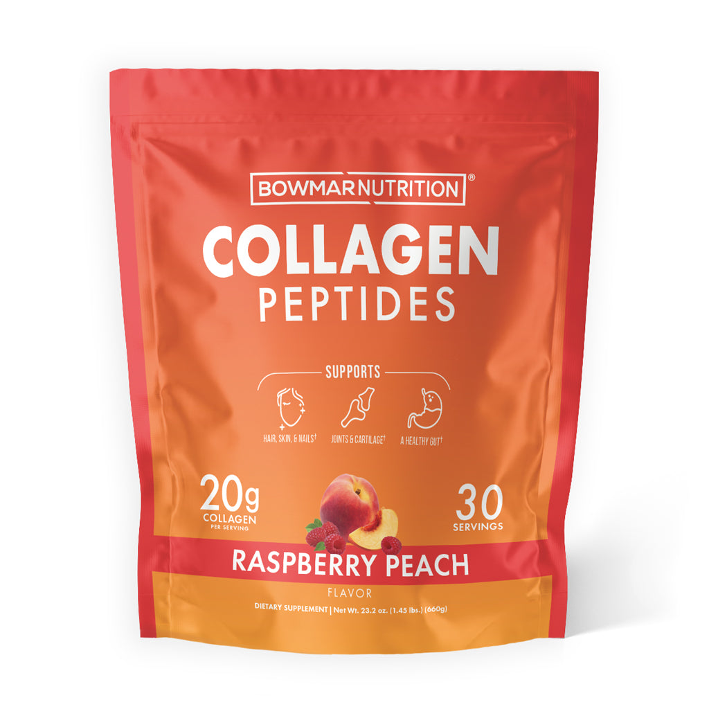 Flavored Collagen Raspberry Peach Bag