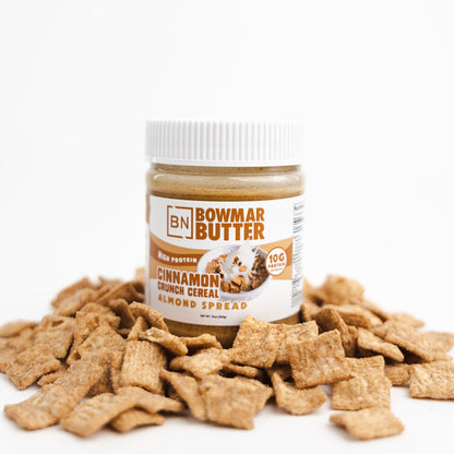 High Protein Nut Spread Cinnamon Crunch Cereal