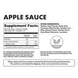 Fiber Apple Sauce 30 Servings - Nutritional Facts