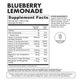 Immunity Sample Blueberry Lemonade - Nutritional Facts