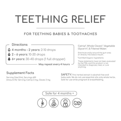 Teething Relief | Bowmar Nutrition