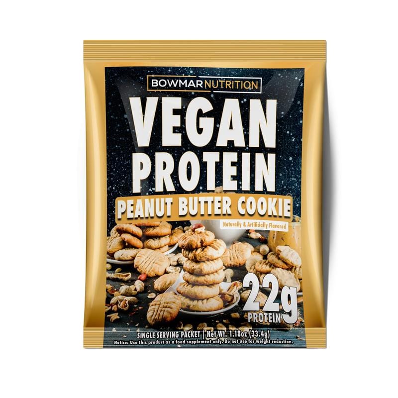 vegan pb cookie protein sample