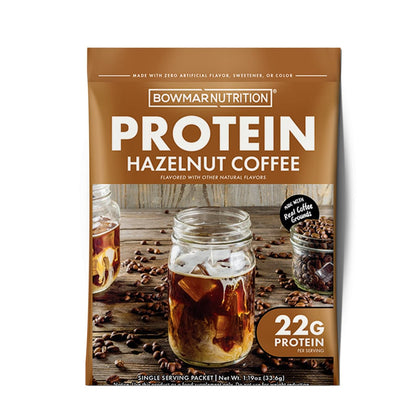 hazelnut coffee protein sample