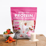 Whey Protein Strawberry Milkshake Bowmar Nutrition