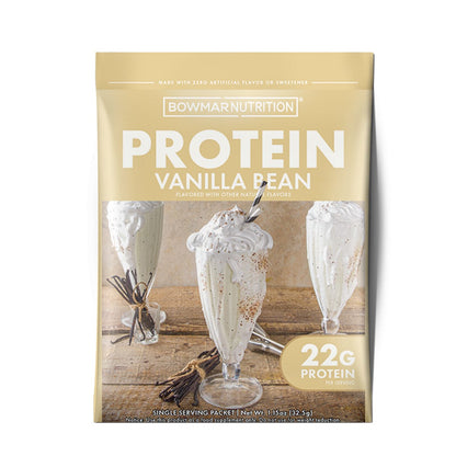 whey vanilla protein sample